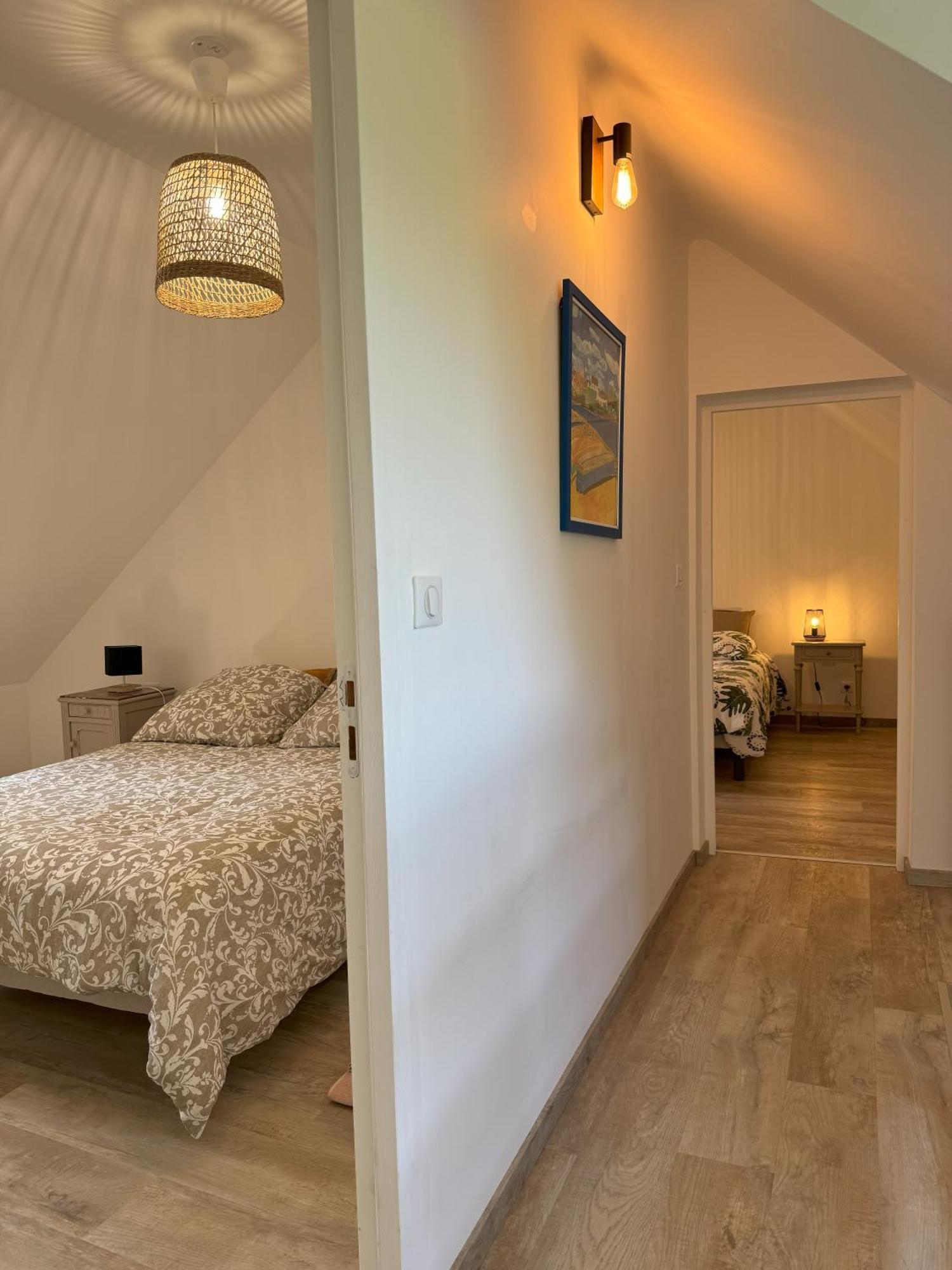 Landrévarzec Gite De Charme A La Ferme - Duplex מראה חיצוני תמונה